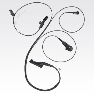 PMLN6123A PMLN6123 - Motorola IMPRES 3-Wire Surveillance Kit w/tube, Black