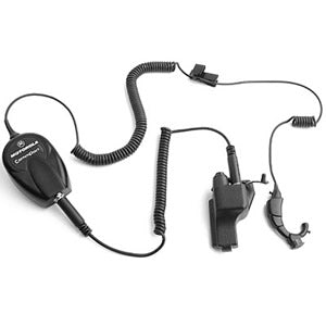 NTN1624A NTN1624 - Motorola CommPort Integrated Ear Microphone and Receiver System with Palm PTT