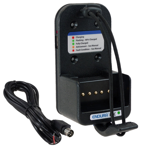 EVC-KW4 - ENDURA Rugged In-Vehicle Charger For KENWOOD NX200 / NX5000 / VP6000