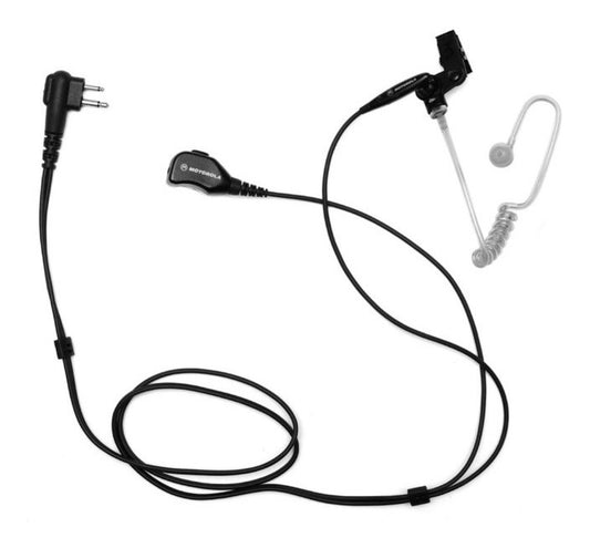 PMLN6530A PMLN6530 - Motorola 2-Wire Surveillance Kit with translucent tube, black