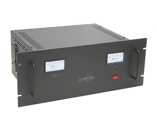 RM-60M ASTRON 115V/12 VDC Out Power Supply Rack Mount w Meters 60 Amp