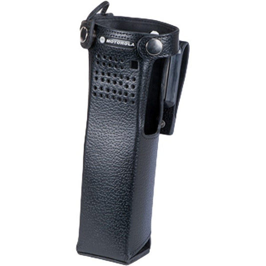 NNTN8115A NNTN8115 - Leather Carry Case with 2.75 inch swivel belt loop for long batteries