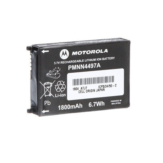 PMNN4497AR PMNN4497 - Motorola Lithium Ion Battery, 1800 mAh for CLS Series