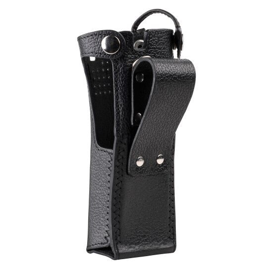 PMLN5879A PMLN5879 - Motorola Leather Carry Case with 3" fixed belt loop for medium batteries