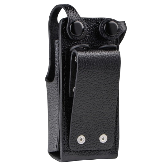 PMLN5030B PMLN5030 - MotoTRBO Hard Leather Carry Case with 3in Fixed Belt Loop for Non-Display Radio