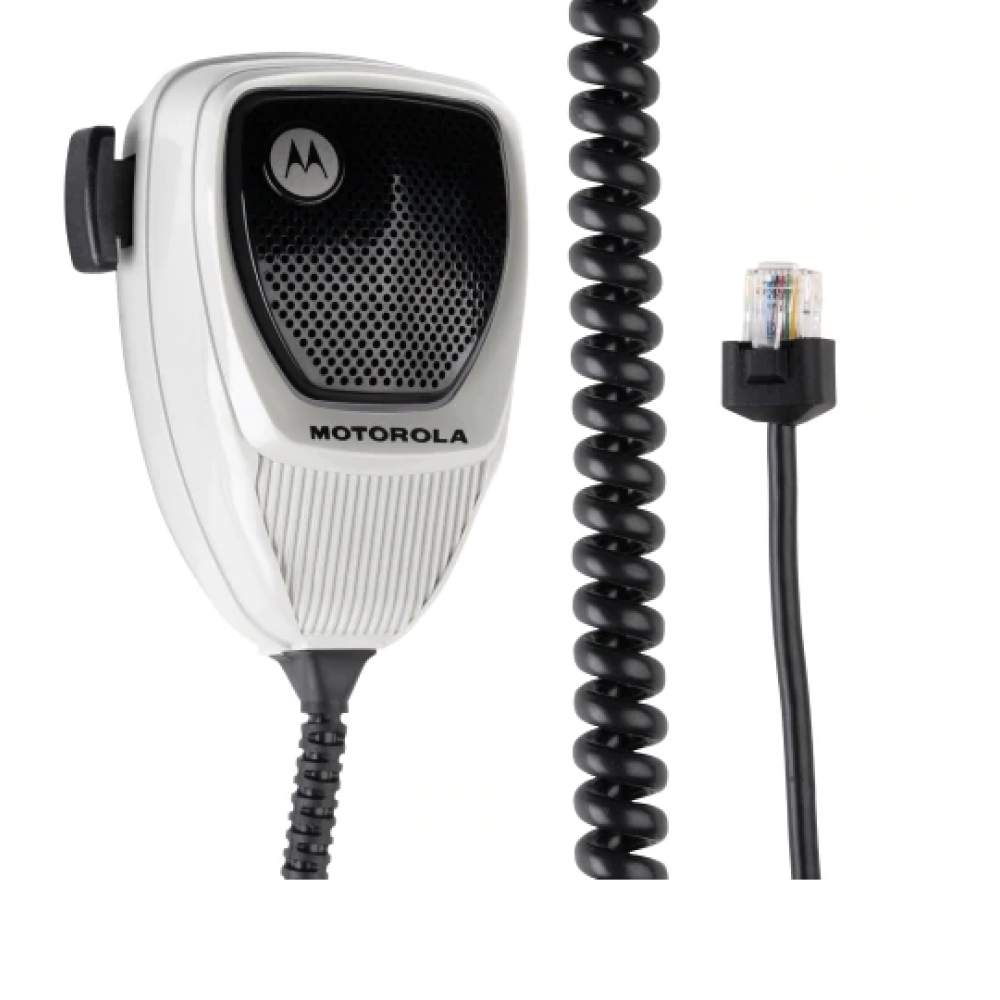 HMN1035C HMN1035 - Motorola Heavy-Duty Palm Microphone with 10.5 ft. Coil Cord