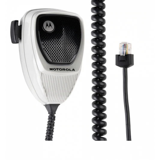 HMN1035C HMN1035 - Motorola Heavy-Duty Palm Microphone with 10.5 ft. Coil Cord