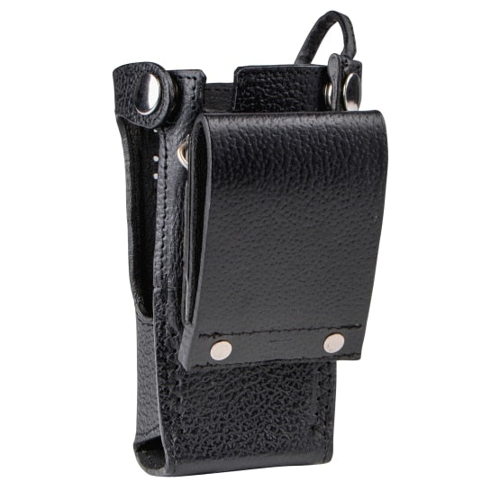 PMLN7905A PMLN7905 PMLN5876 - Motorola Leather Carry Case with 3" fixed belt loop for short batteries