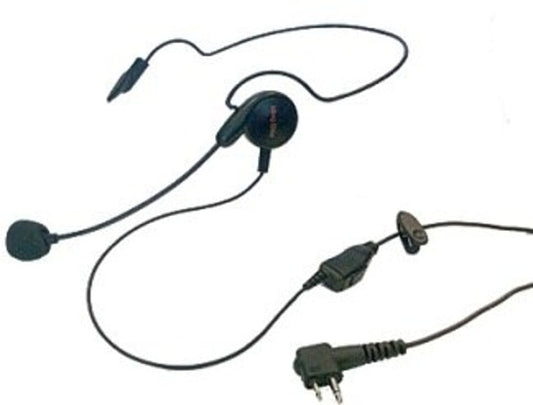 PMLN6542 Motorola Solutions Mag One Ultra Lightweight Headset with Boom Microphone and In-Line PTT Switch